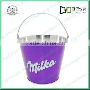 Mini Tin Bucket With Lid
