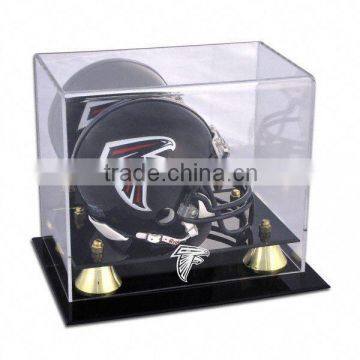 acrylic football helmet display case