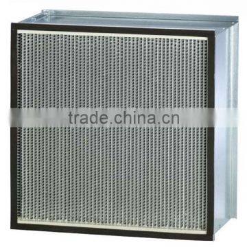 JOWELL&Galvanized frame Deep-pleated Air Purifier H13 HEPA Filter