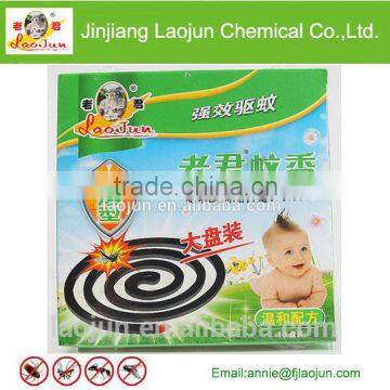 China powerful effect natural plant fiber mosquito coil