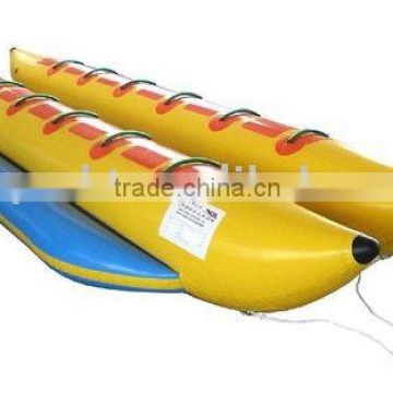 banana rubber inflatable sports pvc boat