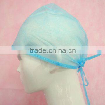 disposable nonwoven hygienic medical hair cap