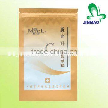 Plastic Cosmetic Pouch for Facial Mask packaging