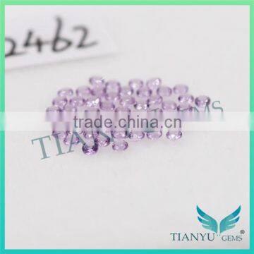 Wholesale Gems for Ring Necklace #A2462 Round Brilliant Cut Nano Sital Gemstone for Jewelry Price