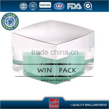 15g 20g 30g Top Material Square Glass Jar, Acrylic Cream Jar photo-5