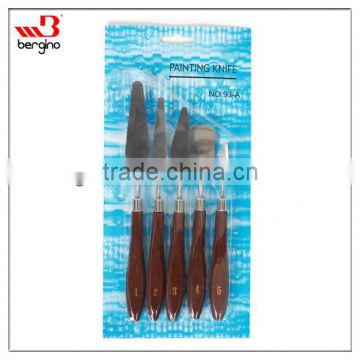 5 pieces palette knife set