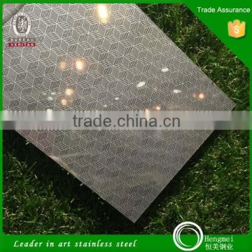 Top selling embossed stainless steel sus430 stainless steel sheet in china for high level hotel