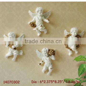 Resin angel crafts 3D wall art decor