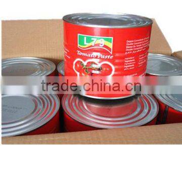 Canned Tomato Paste 2200g in printed tin