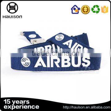 top sale custom cheap amazing airbus lanyard