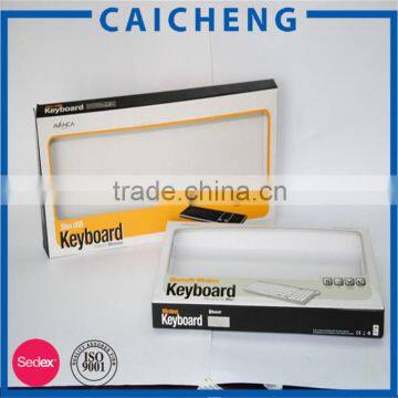 High Quality Custom Corrugated Keyboard Packing Box with Window