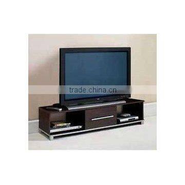 Dark chocolate wenge finish TV bench/TV Stand