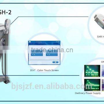 Redness Removal SH-2 2016 Most Popular Beauty Equipment New Style SHR /OPT/IPL+RF Multifunctional Ipl Hair Removal Opt Shr Ipl 2.6MHZ