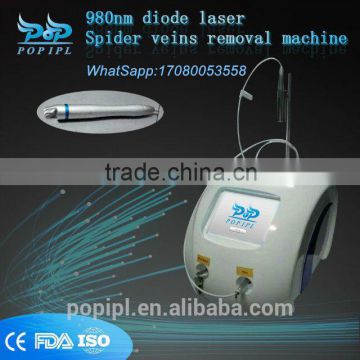 980nm laser Spider vein removal 15W high power /980 Laser Blood vessel removal