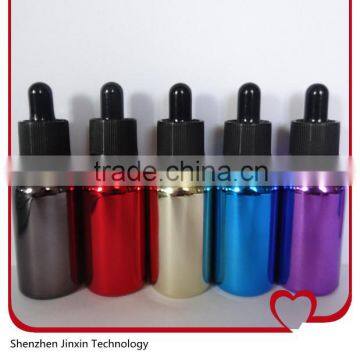 color glass bottle with child resistant dropper for e liquid e cig 15ml 20ml 30ml glass dropper bottle