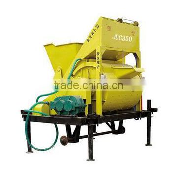 China best selling product JDC350 big scale concrete mixer for brick machine cement blender used in electric pole machine