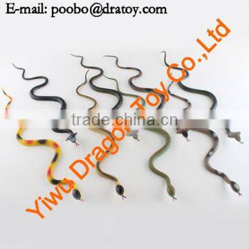 OEM various rubber snakes toy