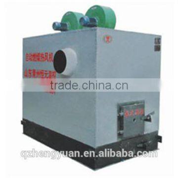 HYMR coal-burning heater in farm