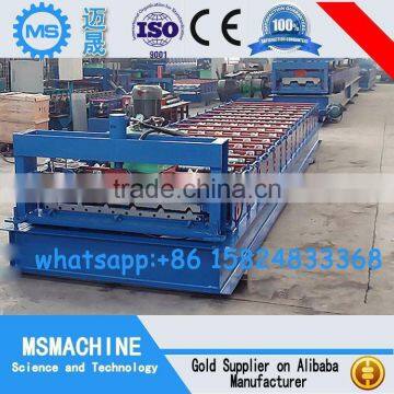 Automatic Tile Press for Double Layer Roll Forming Machine photo-6