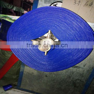 Flexible PVC reinforced irrigation hose for farm irrigation system