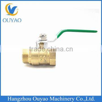 G 1/2'' Water Meter Brass Ball Valve Pneumatic Brass Ball Valve