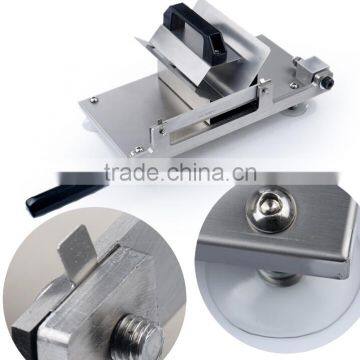 Home Use Manual Froze Sheep Pork Meat Slice Shred Machine