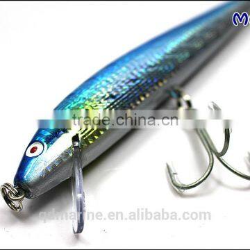7" Hard Plastic Fishing Lures With 4/0 Treble Hooks photo-3