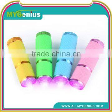 9 LED UV Flashlight