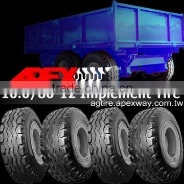 10.0/80-12 Farm Implement Trailer Tire