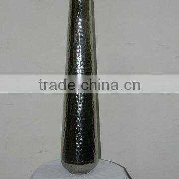 Iron Hammered Flower Vase