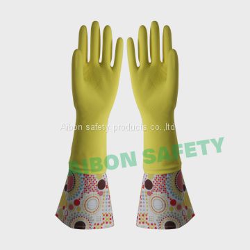 long household rubber gloves