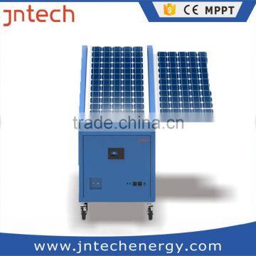 hot sale! 1000W/3000W mobile solar off-grid generating system for outdoor and indoor lighting