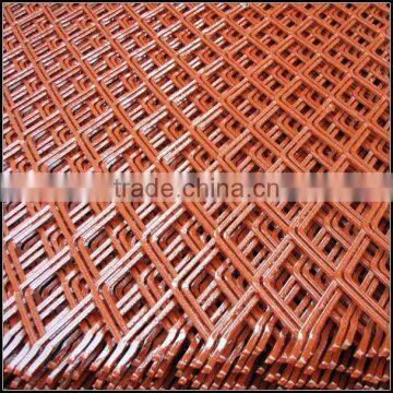 expandable sheet metal diamond mesh