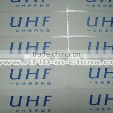 UHF RFID Tag, RFID Deactivator Available At 1m ~ 10m