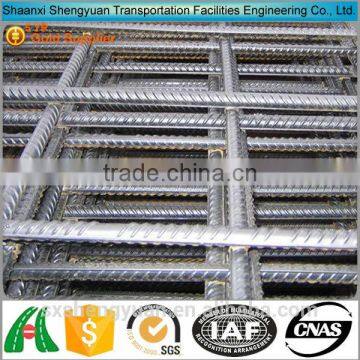 6x6 deformed reinforcing steel bars welded wire mesh for highway