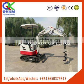 Agriculture Track Trench Excavator With Various Drill Head photo-4