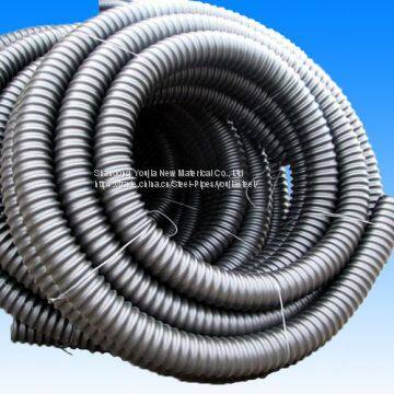 High Quality Flexible Anti-UV SN4 Coil Hdpe Single Wall Corrugated Pipe photo-3