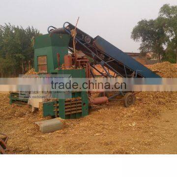 XSQ-50 Hydraulic fully automatic Horizontal hay and straw baler machine,baling press