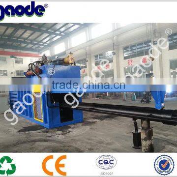 Semi Automatic Used Paper Recycle Horizontal Hydraulic Baler photo-2