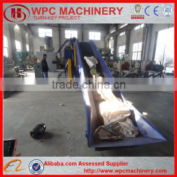 PP PE PVC PET plastic cleaning and recycling machine line