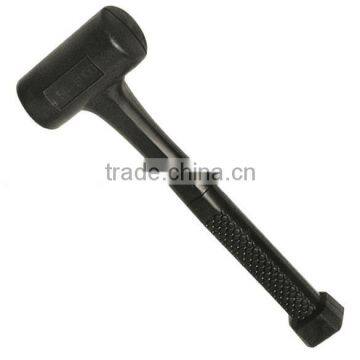 Dead blow rubber hammer