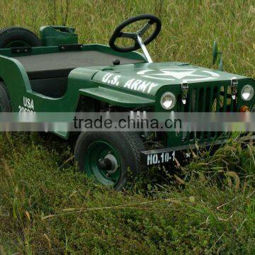 jeep willys use for kids 110cc