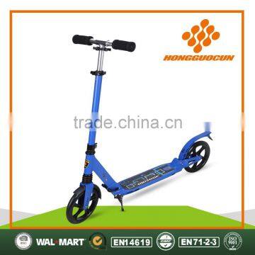 Two big wheels 8 inch 200 mm adult kick scooters wholesale kick bike