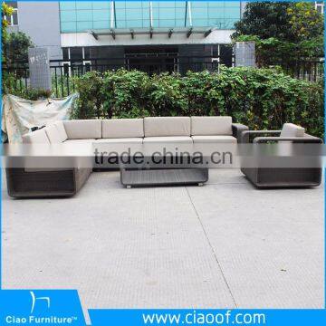 China Supplier Rattan Sofa Sectional Garden Furniture Outdoor photo-2