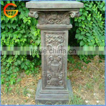 Fiberstone flower pot stand roman pillar