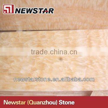 Newstar polished honey yellow onyx