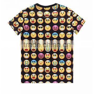 Emoji Cotton Custom T-Shirt Wholesale photo-2