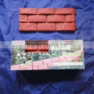 Brick design Garden Fence , 2012 hot selling