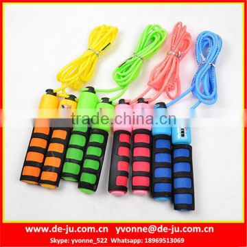 Soft Finger Handle Private Label Jump Rope