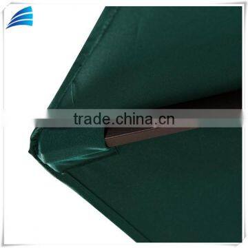 UV Resistant Treated Polyester Fabric, Waterproof,fade Resistant Patio Dark Green Garden Line Umbrella photo-6